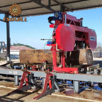 Introduction of heavy duty horizontal sawmill