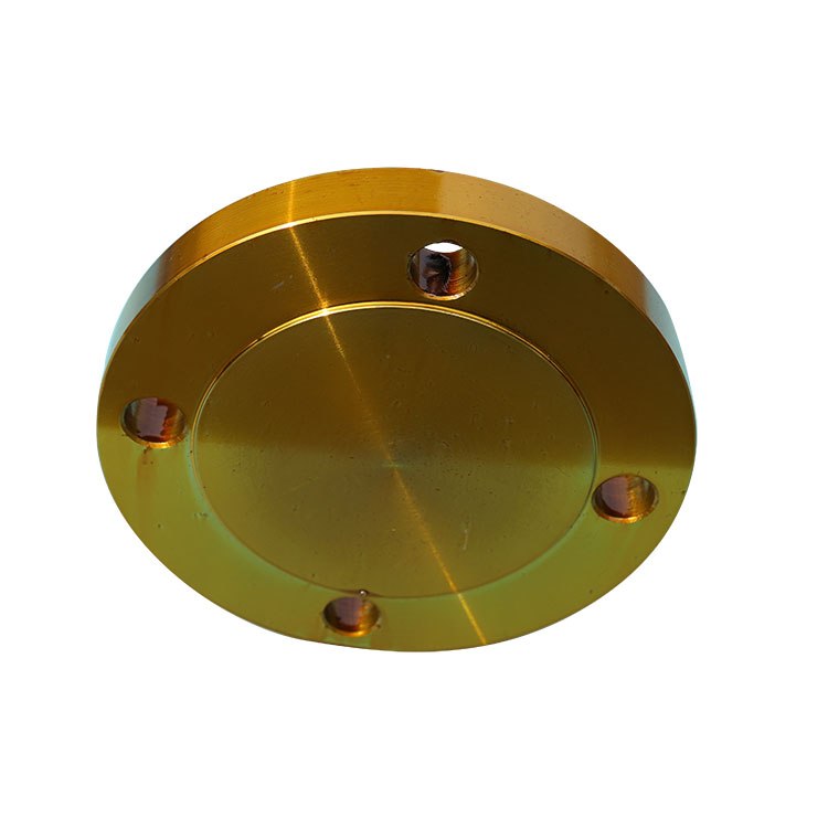 What are the disadvantages or limitations of blind flanges